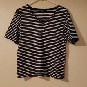 Jones New York stripped shirt